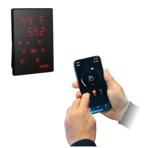 Harvia CX004WIFI Xenio WiFi Remote Control Black - Sauna Controls - Harvia