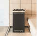 Harvia HL11U1 Virta Series 10.5kW Stainless Steel Sauna Heater at 240V 1PH Black - Sauna Heaters - Harvia