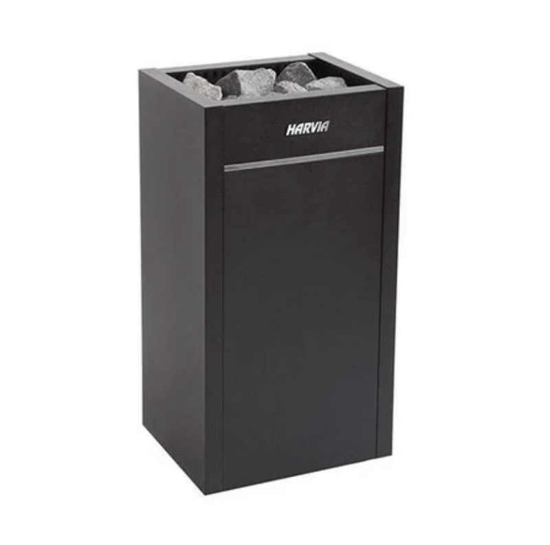 Harvia HL6U1 Virta Series 6kW Stainless Steel Sauna Heater at 240V 1PH Black - Sauna Heaters - Harvia
