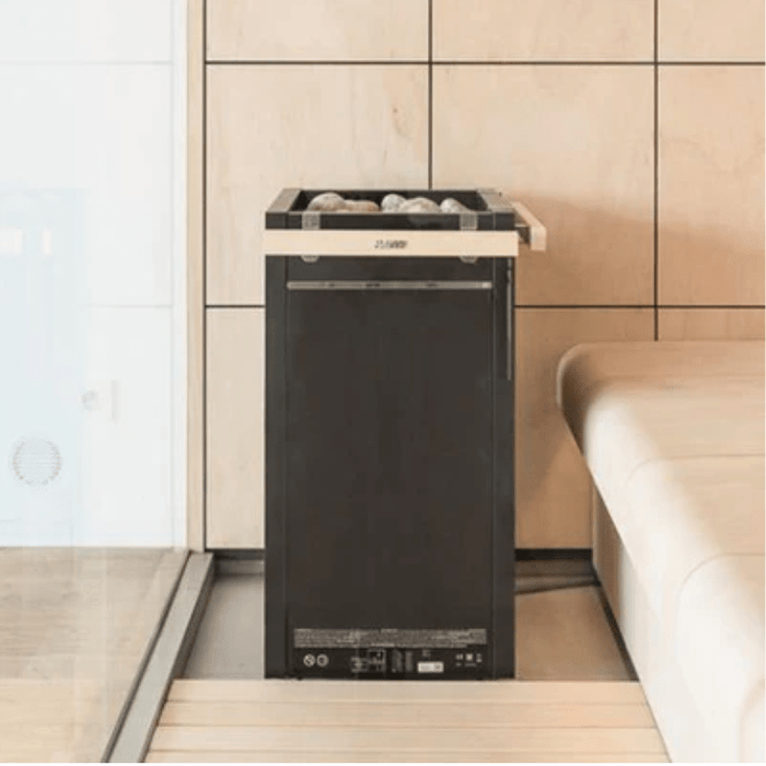 Harvia HL6U1 Virta Series 6kW Stainless Steel Sauna Heater at 240V 1PH Black - Sauna Heaters - Harvia