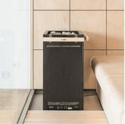 Harvia HL9U1 Virta Series 9kW Stainless Steel Sauna Heater at 240V 1PH Black - Sauna Heaters - Harvia