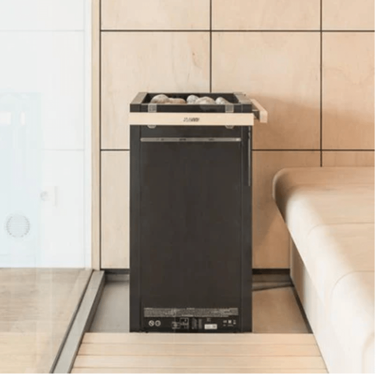 Harvia HL9U1 Virta Series 9kW Stainless Steel Sauna Heater at 240V 1PH Black - Sauna Heaters - Harvia