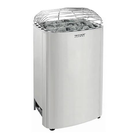 Harvia HRKGU1024C K10G Club Series 10kW Stainless Sauna Heater at 240V 1PH Stainless Steel - Sauna Heaters - Harvia