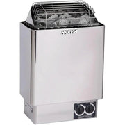 Harvia JH60B2401 - KIP60B - Electric heater - 6 kW 240VAC Stainless Steel/Black - Sauna Heaters - Harvia