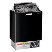 Harvia JH60B2401 - KIP60B - Electric heater - 6 kW 240VAC Stainless Steel/Black - Sauna Heaters - Harvia