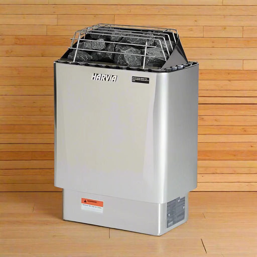 Harvia JH60W2401 Kip Series 6kW Stainless Steel Sauna Heater at 240V 1PH Stainless Steel - Sauna Heaters - Harvia