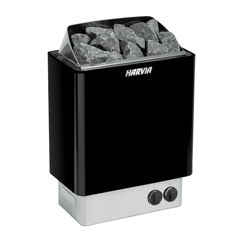 Harvia JH80B2401MI - KIP80B - Electric Heater - 8.0 kW 240VAC Black - Sauna Heaters - Harvia