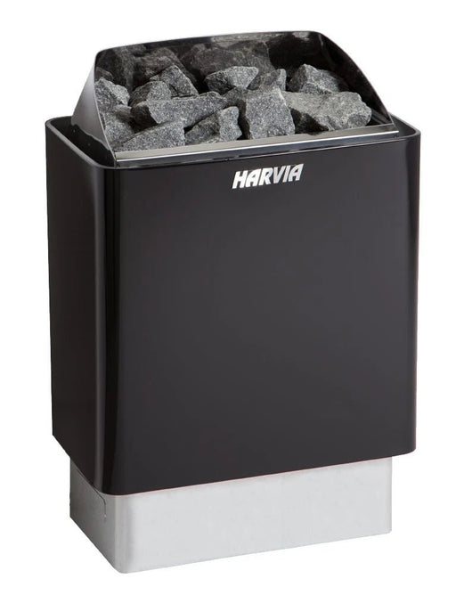 Harvia JH80W2401MI 8.0kw W1 Black KIP Xenio | 240V 1 - Ph - Sauna Heaters - Harvia