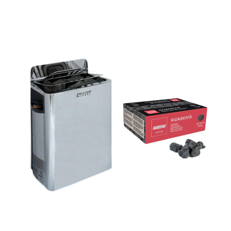 Harvia The Wall Series Sauna Heater With Rocks - Sauna Heaters - Harvia
