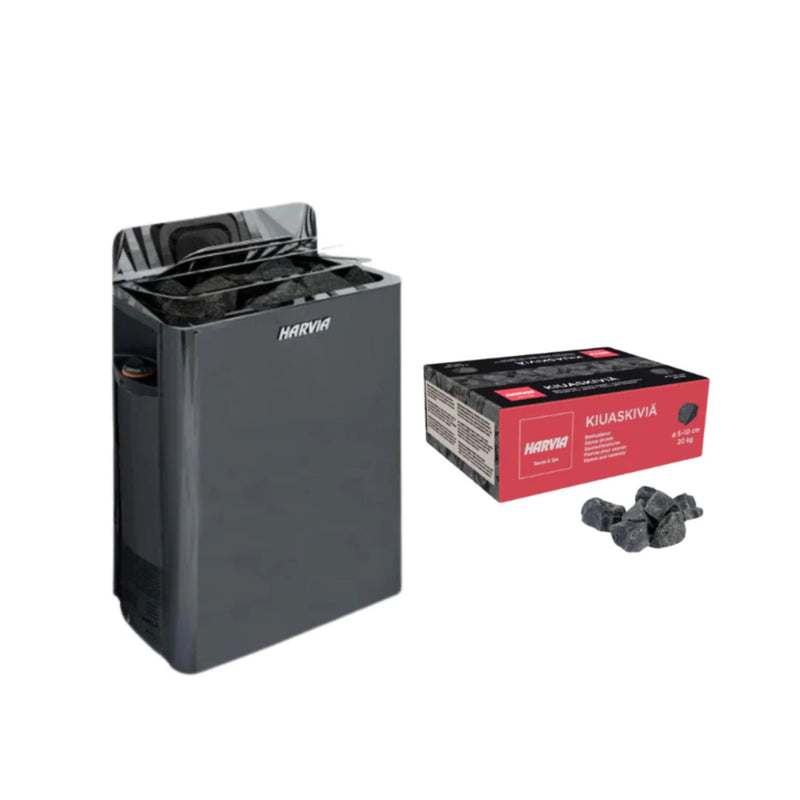 Harvia The Wall Series Sauna Heater With Rocks - Sauna Heaters - Harvia