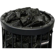 Harvia Vulcanite Black Sauna Stones | 20kg per Box - Sauna Stones - Harvia