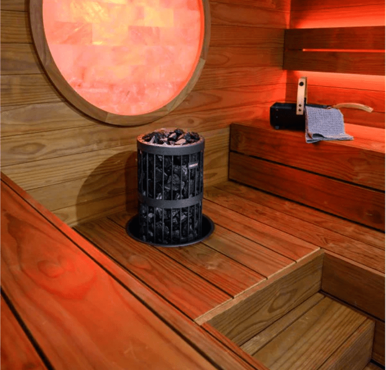 Harvia Vulcanite Black Sauna Stones | 20kg per Box - Sauna Stones - Harvia