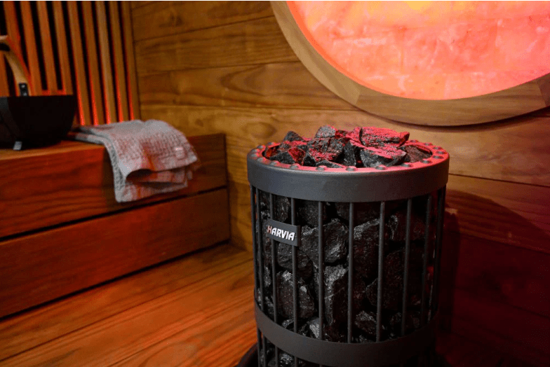 Harvia Vulcanite Black Sauna Stones | 20kg per Box - Sauna Stones - Harvia