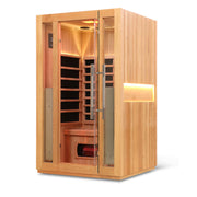 HealthSmart 2 Person Full Spectrum "Smart" WIFI Infrared Sauna - Infrared Saunas - HealthSmart