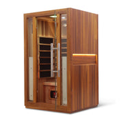 HealthSmart 2 Person Full Spectrum "Smart" WIFI Infrared Sauna - Infrared Saunas - HealthSmart