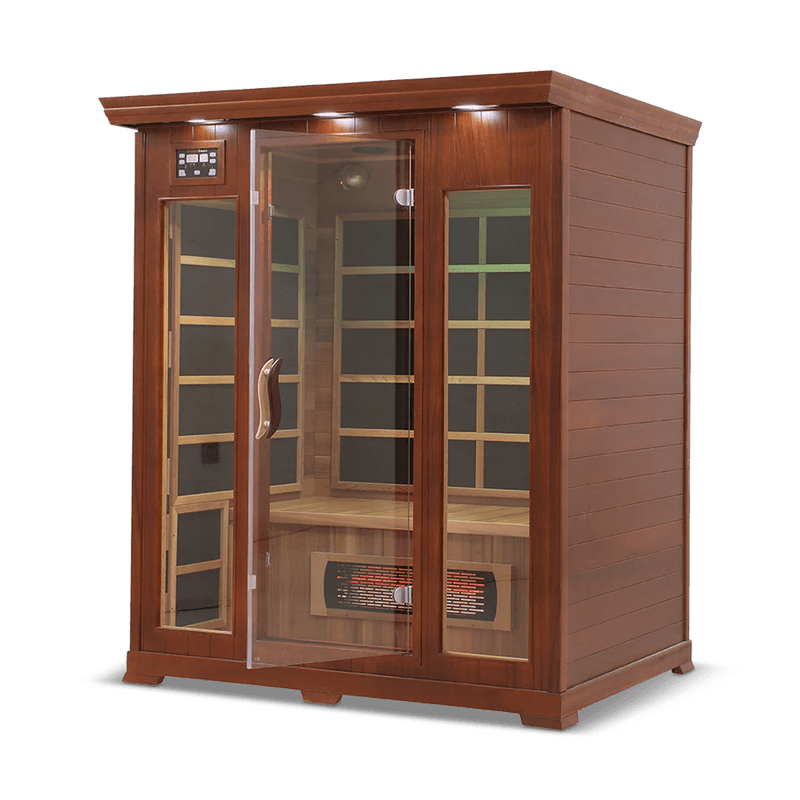HealthSmart 3 Person Full Spectrum Infrared Sauna-Infrared Saunas-HealthSmart