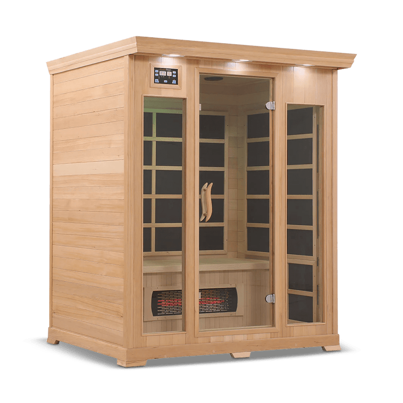 HealthSmart 3 Person Full Spectrum Infrared Sauna-Infrared Saunas-HealthSmart