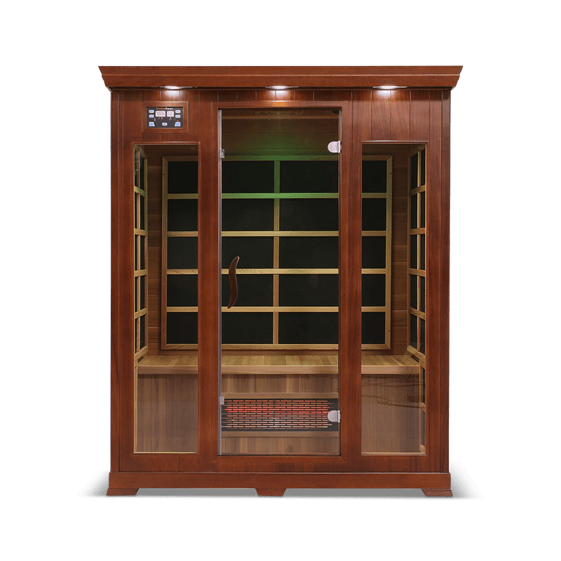 HealthSmart 3 Person Full Spectrum Infrared Sauna-Infrared Saunas-HealthSmart