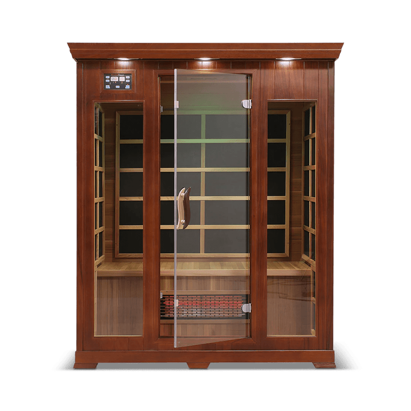 HealthSmart 3 Person Full Spectrum Infrared Sauna-Infrared Saunas-HealthSmart