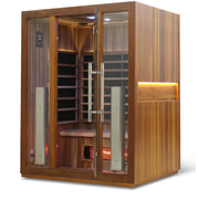 HealthSmart 3 Person Full Spectrum "Smart" WIFI Infrared Sauna - Infrared Saunas - HealthSmart