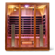 HealthSmart 4 Person Full Spectrum "Smart" WIFI Infrared Sauna - Infrared Saunas - HealthSmart