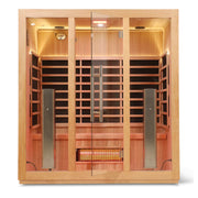 HealthSmart 4 Person Full Spectrum "Smart" WIFI Infrared Sauna - Infrared Saunas - HealthSmart