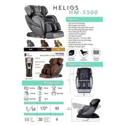Helios HM5500 Massage Chair - Massage Chair - Helios