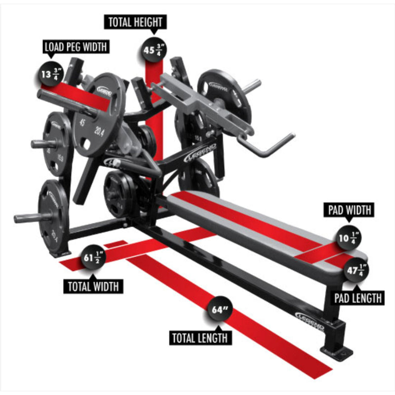 Legend Fitness LeverEDGE Flat Chest Press - Strength Machines - Legend Fitness