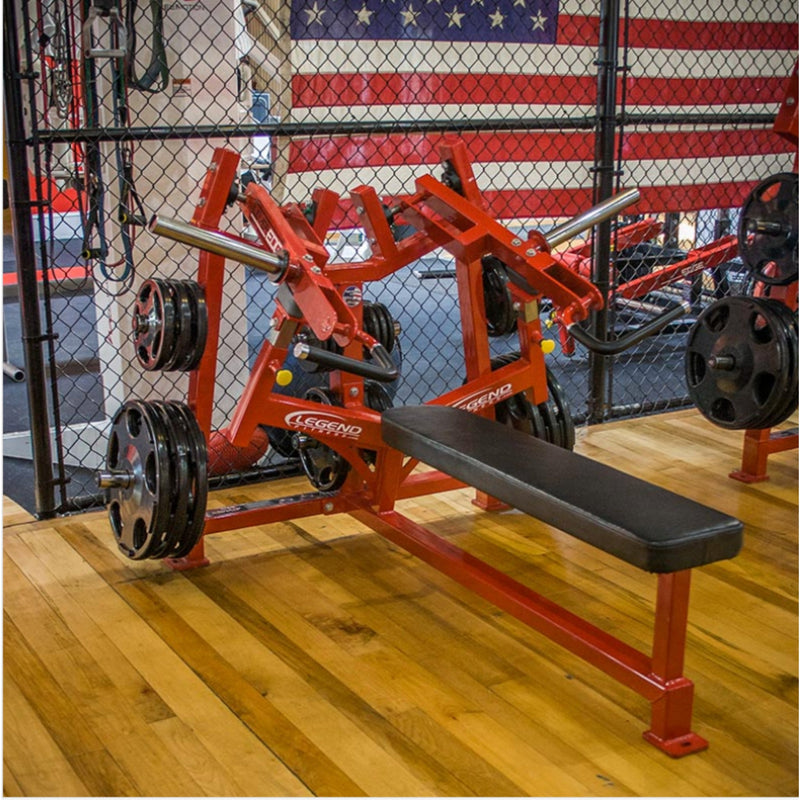 Legend Fitness LeverEDGE Flat Chest Press - Strength Machines - Legend Fitness