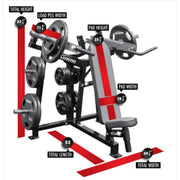 Legend Fitness LeverEDGE Shoulder Press - Strength Machines - Legend Fitness