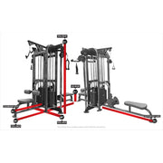 Legend Fitness SelectEDGE Four Stack Cube (1134/1134 - DP) - Strength Machines - Legend Fitness