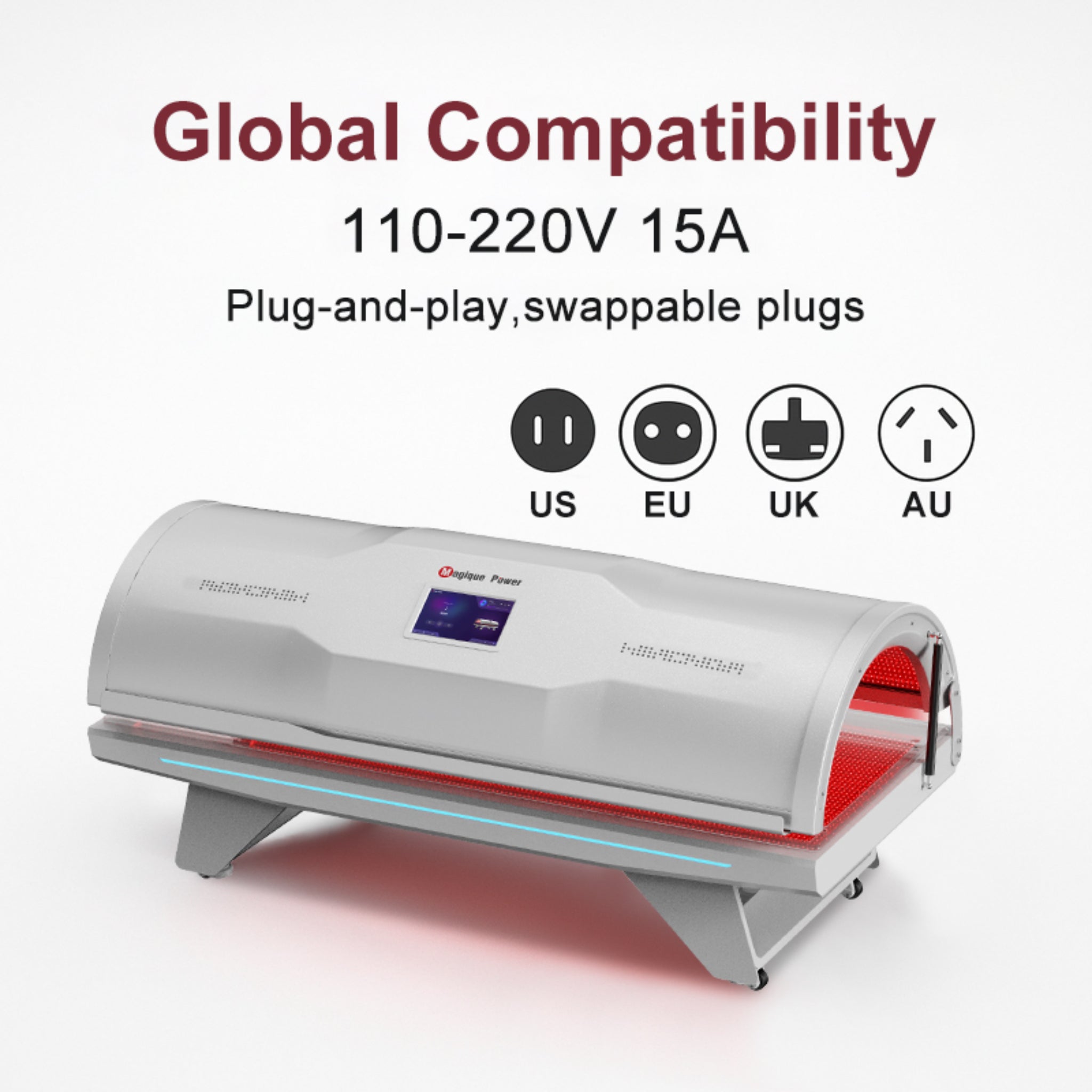 Magique Power LUM - R1160 Red Light Therapy Bed - Red light Therapy - Magique Power