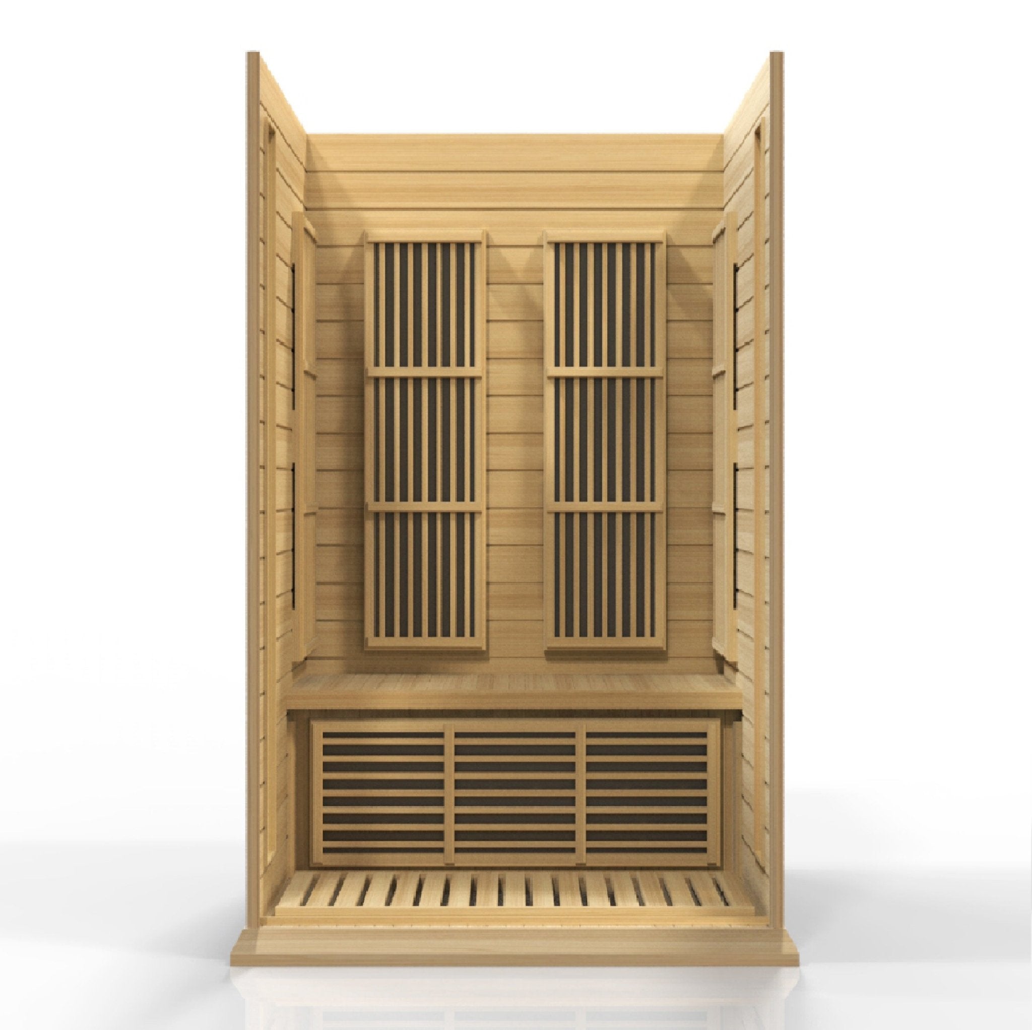 Maxxus 2 - Person Low EMF FAR Infrared Sauna - Canadian Hemlock (MX - K206 - 01) - Infrared Saunas - Maxxus