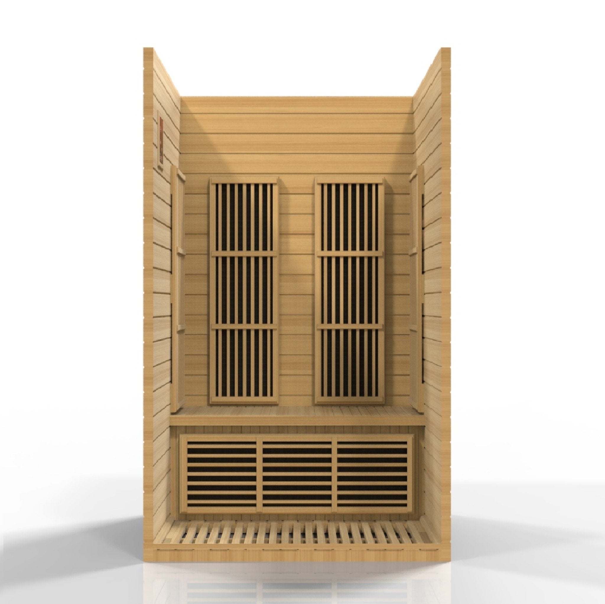 Maxxus Seattle 2 - Person Low EMF FAR Infrared Sauna - Canadian Hemlock (MX - J206 - 01) - Infrared Saunas - Maxxus