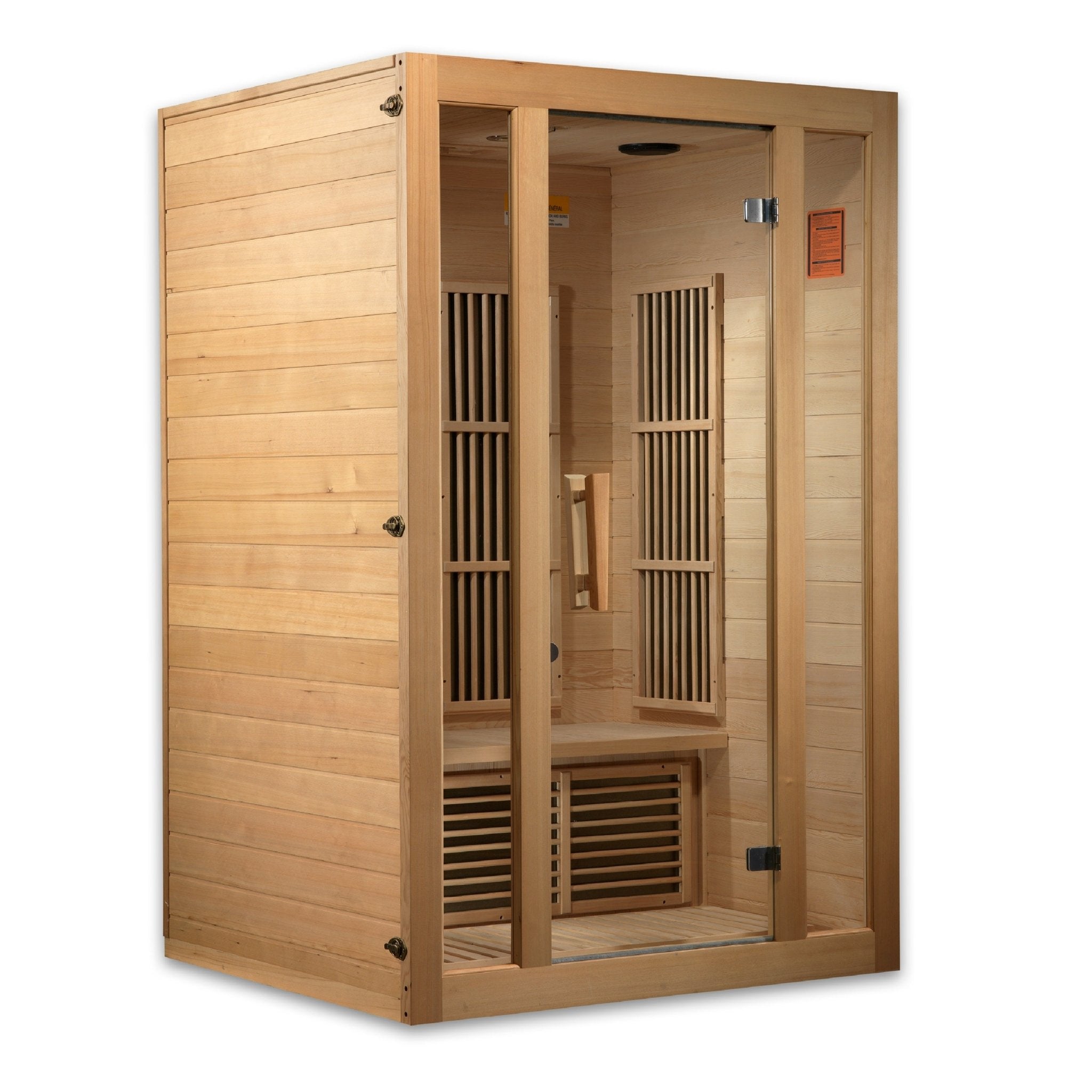 Maxxus Seattle 2 - Person Low EMF FAR Infrared Sauna - Canadian Hemlock (MX - J206 - 01) - Infrared Saunas - Maxxus