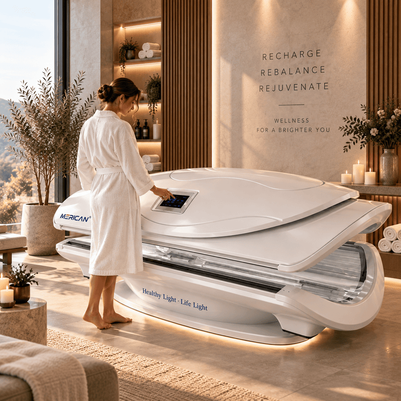 Merican M-MB PLUS Red Light Therapy Bed-Red light Therapy-Merican
