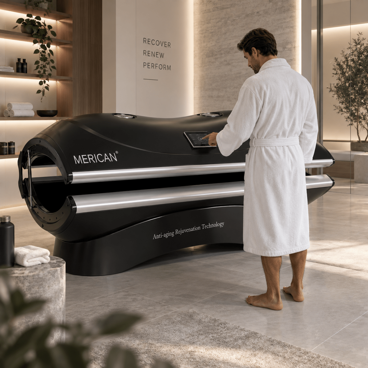 Merican M4N PLUS Red Light Therapy Bed-Red light Therapy-Merican