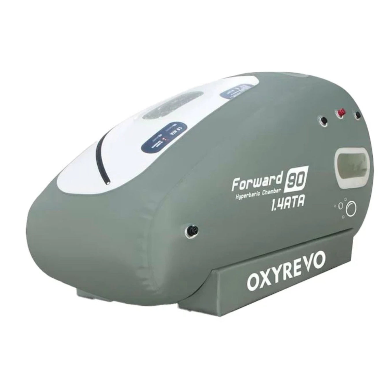 OxyRevo Forward90 1.4 to 1.5 ATA Portable Sitting Hyperbaric Chamber - hyperbaric chambers - Oxyrevo
