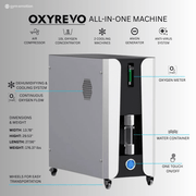 OxyRevo Quest36 1.5 - 2.0 ATA Hard Hyperbaric Chamber-hyperbaric chambers-Oxyrevo