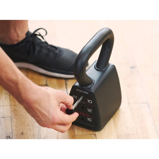 Powerblock Heavy Adjustable Kettlebell 35 - 65 LB - Free Weights - Powerblock