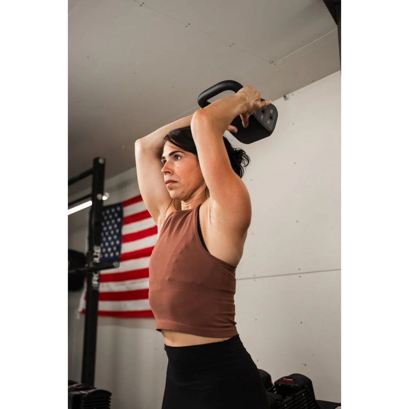 Powerblock Heavy Adjustable Kettlebell 35 - 65 LB - Free Weights - Powerblock