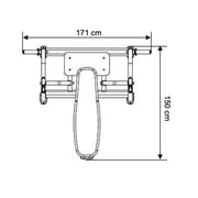 Steelflex NOFB Olympic Flat Bench - Benches - Steelflex