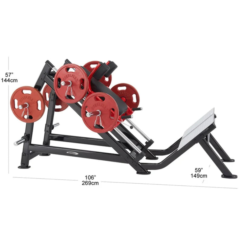 Steelflex Plate Loaded Hack Press - Strength Machines - Steelflex