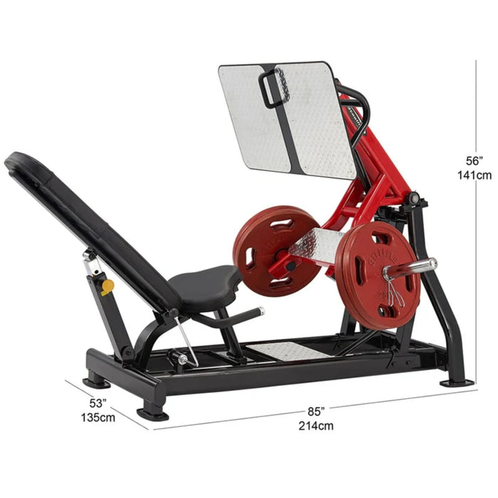 Steelflex Plate Loaded Leg Press - Strength Machines - Steelflex
