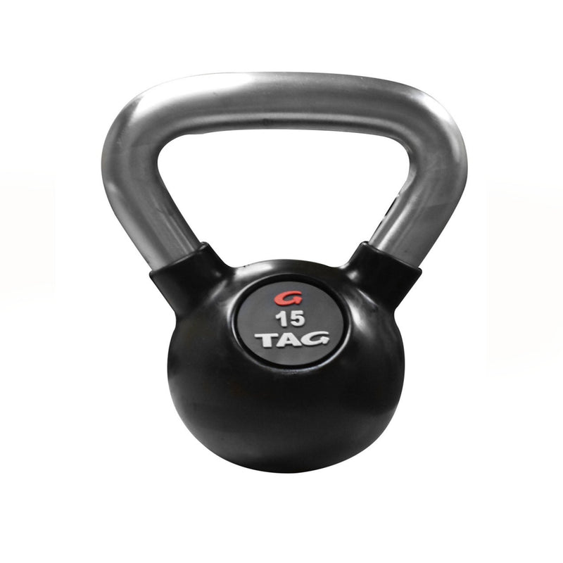 TAG 12 Rubber Kettlebell Set - Free Weights - TAG Fitness