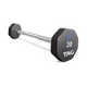 TAG 8 - Sided Virgin Rubber Fixed Barbell with Straight Handle (Complete Set) - Free Weights - TAG Fitness