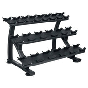TAG Fitness 8-Sided Urethane Dumbbell Sets & Rack/s-Free Weights-TAG Fitness