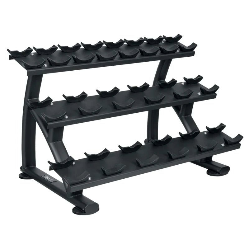 TAG Fitness 8-Sided Urethane Dumbbell Sets & Rack/s-Free Weights-TAG Fitness