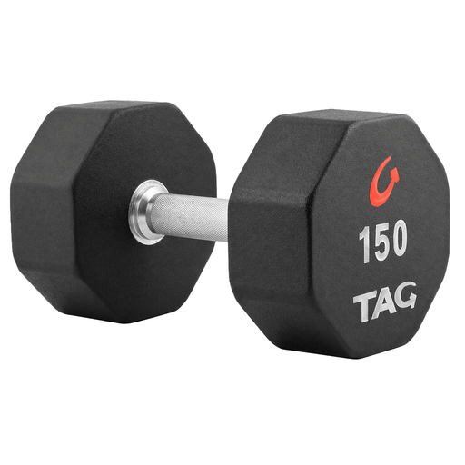 TAG Fitness 8 Sided Urethane Dumbbells (Sets) - Free Weights - TAG Fitness
