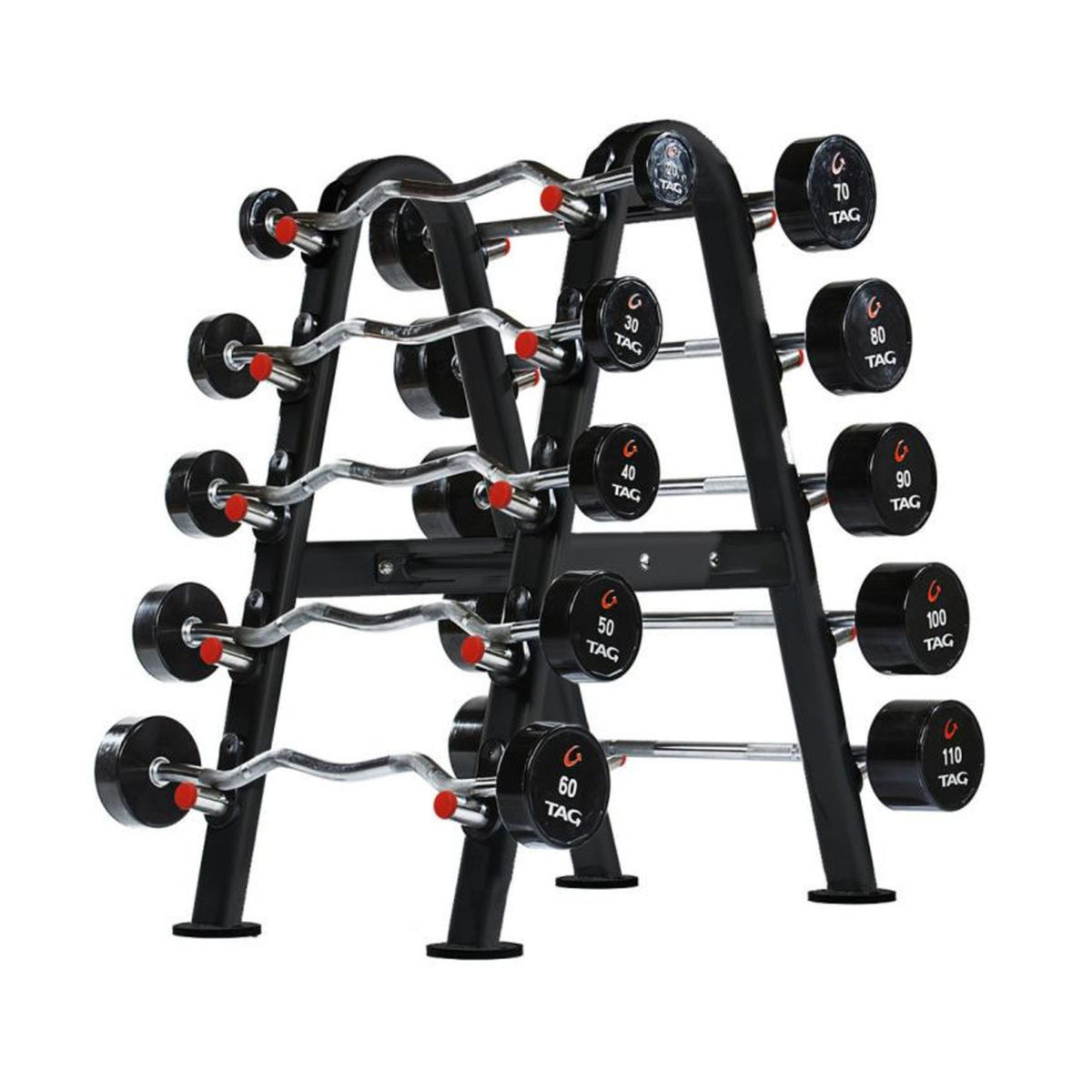 TAG Fitness Fixed Barbell Rack - Gym Emotion